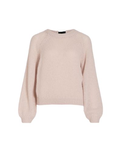 Tröjor/Koftor - Vichoca bow knit pullover – Birch